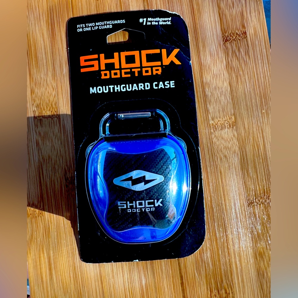Shock Doctor Mouthguard Gel Max & Mouthguard Case  (both New) unopened
